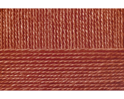 Пряжа для вязания ПЕХ 'Носочная' (50%шерсть+50%акрил) 10х100гр/200м цв.788 св.марсала