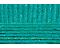 Пряжа для вязания ПЕХ 'Перспективная' (50%мериносовая шерсть+50%акрил) 5х100гр/270м цв.335 изумруд