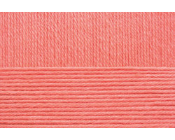Пряжа для вязания ПЕХ 'Перспективная' (50%мериносовая шерсть+50%акрил) 5х100гр/270м цв.351 св.коралл