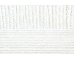 Пряжа для вязания ПЕХ 'Перуанская альпака' (50%альпака+50%меринос шерсть) 10х50гр/150м цв.001 белый