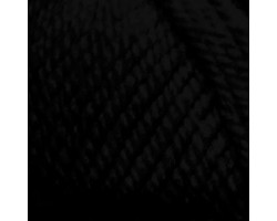 Пряжа для вязания ПЕХ 'Популярная' (50%шер+50%об.акр) 10х100гр/133м цв.002 черный