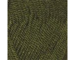 Пряжа для вязания ПЕХ 'Популярная' (50%шер+50%об.акр) 10х100гр/133м цв.013 т.оливковый