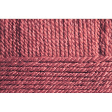Пряжа для вязания ПЕХ 'Самобытная' (50%шерсть+50%акрил) 10х100гр/200м цв.021 брусника