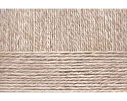 Пряжа для вязания ПЕХ 'Самобытная' (50%шерсть+50%акрил) 10х100гр/200м цв.043 суровый лен