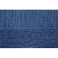 Пряжа для вязания ПЕХ 'Самобытная' (50%шерсть+50%акрил) 10х100гр/200м цв.255 джинсовый