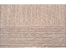 Пряжа для вязания ПЕХ 'Самобытная' (50%шерсть+50%акрил) 10х100гр/200м цв.274 серо-бежевый