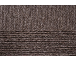 Пряжа для вязания ПЕХ 'Самобытная' (50%шерсть+50%акрил) 10х100гр/200м цв.372 натур. т.серый