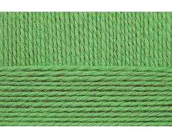 Пряжа для вязания ПЕХ 'Самобытная' (50%шерсть+50%акрил) 10х100гр/200м цв.434 зеленый