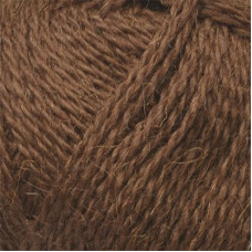 Пряжа для вязания ПЕХ Шерсть 'Деревенская' 10х100гр/250м цв.251 коричневый