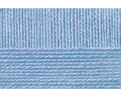 Пряжа для вязания ПЕХ 'Шерсть с акрилом' (50%шер+50%акр) 10х100гр/300м цв.520 голубая пролеска