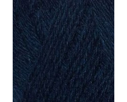 Пряжа для вязания ПЕХ Шерсть 'Тепло и уютно' (100%шер) 5х100гр/390м цв.004 т.синий