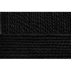 Пряжа для вязания ПЕХ 'Тёплая' (95%шер+5%акр) 10х100гр/150м цв.002 черный