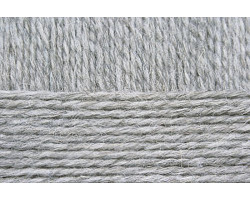 Пряжа для вязания ПЕХ 'Тёплая' (95%шер+5%акр) 10х100гр/150м цв.096 серый меланж