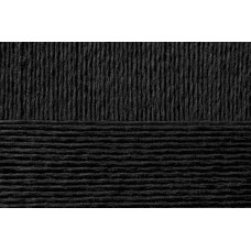 Пряжа для вязания ПЕХ 'Удачный выбор' (100% акрил высокообъёмый) 5х100гр/200м цв.002 черный