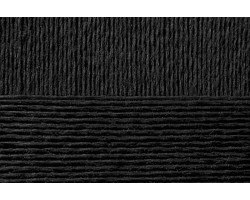 Пряжа для вязания ПЕХ 'Удачный выбор' (100% акрил высокообъёмый) 5х100гр/200м цв.002 черный