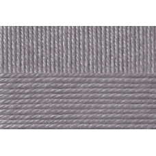 Пряжа для вязания ПЕХ 'Удачный выбор' (100% акрил высокообъёмый) 5х100гр/200м цв.386 св.серый меланж