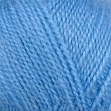 Пряжа для вязания ПЕХ 'Великолепная' (30%анг+70%акр.высокооб) 10х100гр/300м цв.005 голубой