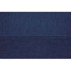 Пряжа для вязания ПЕХ 'Виртуозная' (100% мерсеризованный хлопок) 5х100гр/333м цв.004 т.синий