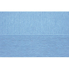 Пряжа для вязания ПЕХ 'Виртуозная' (100% мерсеризованный хлопок) 5х100гр/333м цв.015 т.голубой