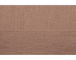 Пряжа для вязания ПЕХ 'Виртуозная' (100% мерсеризованный хлопок) 5х100гр/333м цв.161 мокко