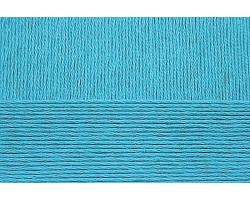 Пряжа для вязания ПЕХ 'Виртуозная' (100% мерсеризованный хлопок) 5х100гр/333м цв.223 св.бирюза