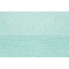 Пряжа для вязания ПЕХ 'Виртуозная' (100% мерсеризованный хлопок) 5х100гр/333м цв.411 мята