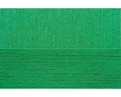 Пряжа для вязания ПЕХ 'Виртуозная' (100% мерсеризованный хлопок) 5х100гр/333м цв.480 яр.зелень