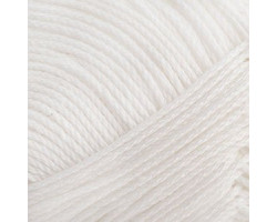 Нитки для вязания 'Камелия' (100%хлопок) 4х50гр/150м цв. 0101 белый С-Пб