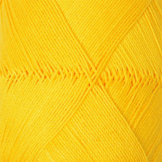 Нитки для вязания 'Камелия' (100%хлопок) 4х50гр/150м цв. 0305 желтый, С-Пб