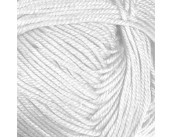 Нитки для вязания кокон 'Лотос' (100%хлопок) 8х100гр/250м цв.0101 белый, С-Пб