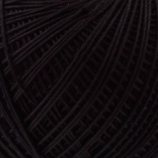 Нитки для вязания 'Кружевница' (100%хлопок) 24х20гр/190м цв.7214, черный, С-Пб