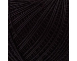 Нитки для вязания 'Кружевница' (100%хлопок) 24х20гр/190м цв.7214, черный, С-Пб
