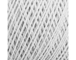 Нитки для вязания 'Лилия' (100%хлопок) 6х75гр/450м цв.0101/001 белый С-Пб уп.6шт