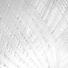Нитки для вязания 'Снежинка' (100%хлопок) 20х25гр/230м цв.0101 белый, С-Пб