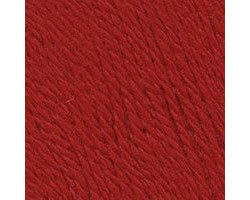 Пряжа для вязания ТРО 'Алиса' (50%шерсть+50%вискоза) 10х100гр/300м цв.0040 красный
