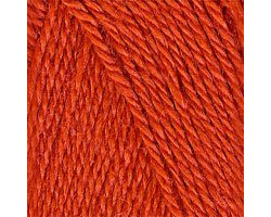 Пряжа для вязания ТРО 'Алиса' (50%шерсть+50%вискоза) 10х100гр/300м цв.0045 красный