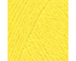 Пряжа для вязания ТРО 'Алиса' (50%шерсть+50%вискоза) 10х100гр/300м цв.0120 холодный желтый
