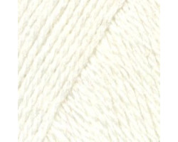Пряжа для вязания ТРО 'Алиса' (50%шерсть+50%вискоза) 10х100гр/300м цв.0230 отбелка