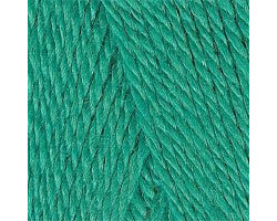 Пряжа для вязания ТРО 'Алиса' (50%шерсть+50%вискоза) 10х100гр/300м цв.0753 зеленая бирюза
