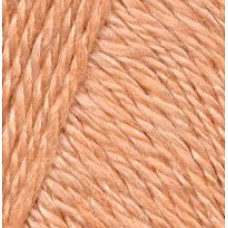 Пряжа для вязания ТРО 'Алиса' (50%шерсть+50%вискоза) 10х100гр/300м цв.2862 персик