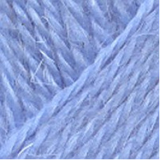 Пряжа для вязания ТРО 'Ангора' (50%шерсть+50%ангора) 10х100гр/300м цв.0300 св.голубой