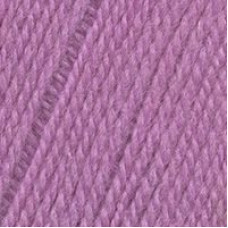 Пряжа для вязания ТРО 'Чистая шерсть' (100%шерсть) 10х100гр/250м цв.0156 сиреневые дали