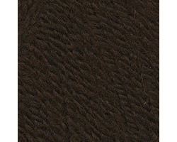 Пряжа для вязания ТРО 'Чистая шерсть' (100%шерсть) 10х100гр/250м цв.0412 шоколадный