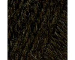 Пряжа для вязания ТРО 'Деревенька' (100%шерсть) 10х100гр/170м цв.3657 т.коричневый