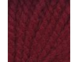 Пряжа для вязания ТРО 'Каскад' (40% шерсть, 60% акрил) 10х100гр/125м цв.1425 винный