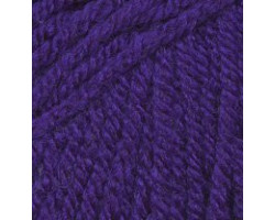 Пряжа для вязания ТРО 'Кроха' (20%шерсть+80%акрил) 10х50гр/135м цв.0031 темно-фиолетовый