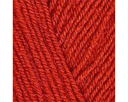 Пряжа для вязания ТРО 'Кроха' (20%шерсть+80%акрил) 10х50гр/135м цв.0042 красный