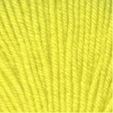 Пряжа для вязания ТРО 'Кроха' (20%шерсть+80%акрил) 10х50гр/135м цв.0125 хол.желтый