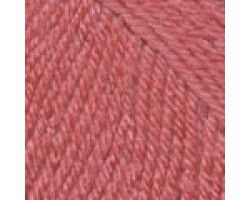 Пряжа для вязания ТРО 'Кроха' (20%шерсть+80%акрил) 10х50гр/135м цв.0135 багряный