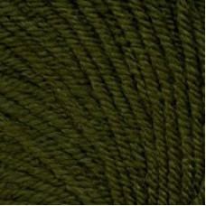 Пряжа для вязания ТРО 'Кроха' (20%шерсть+80%акрил) 10х50гр/135м цв.0370 болотный